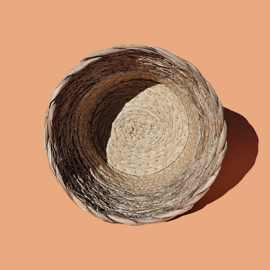 Canasto "Fibras de la Tierra" (L)